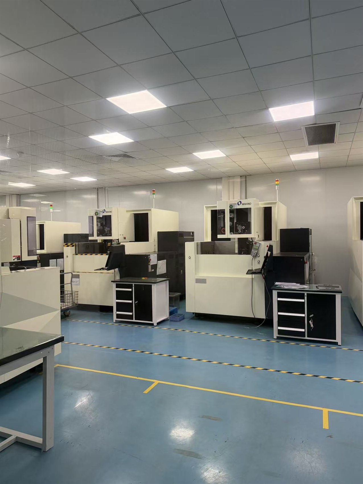 Makino Wire EDM production line
