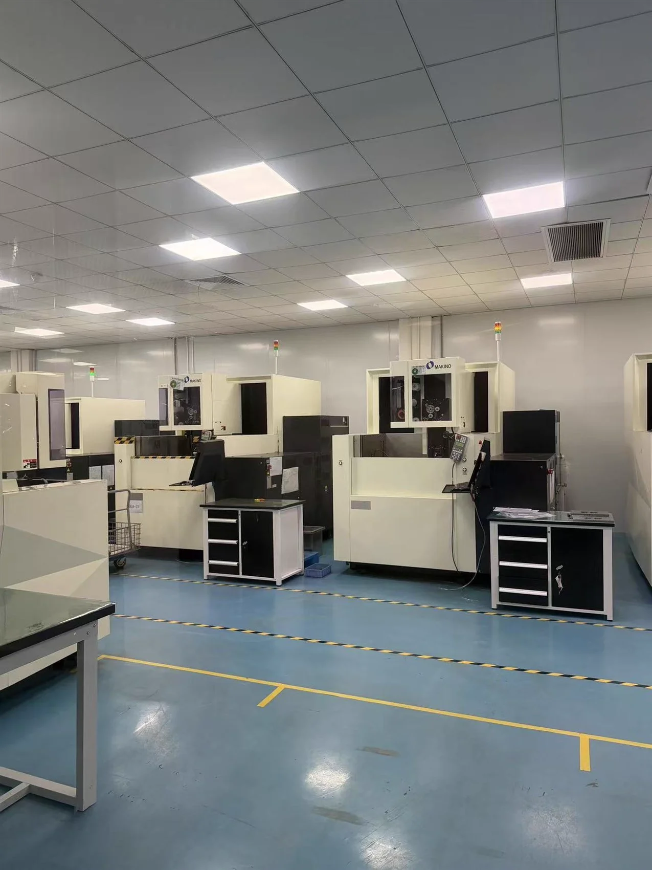 Makino Wire EDM production line